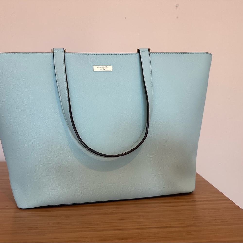 Kate Spade Light Blue Tote Bag